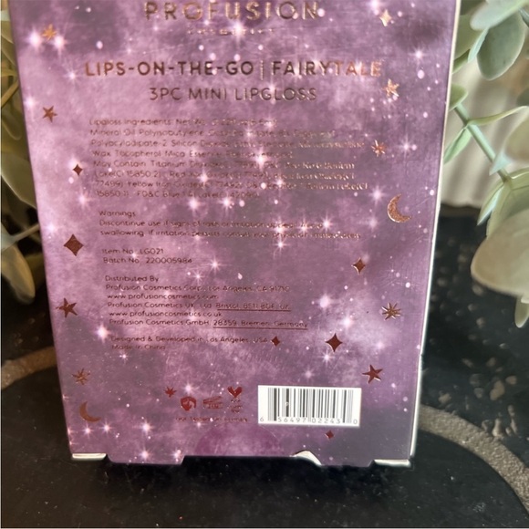 Profusion Cosmetics Enchanted Lip Gloss Trio - Picture 2 of 2